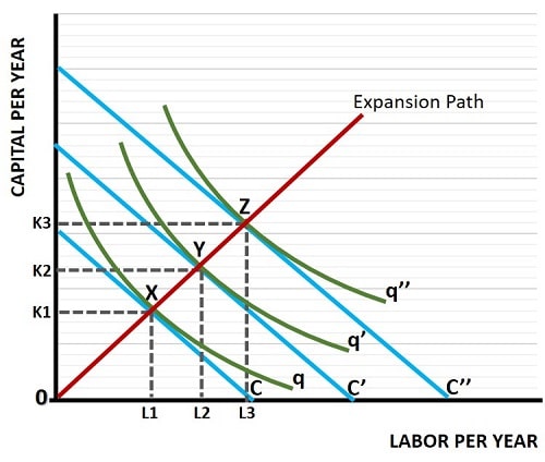 The Expansion Path in Economics